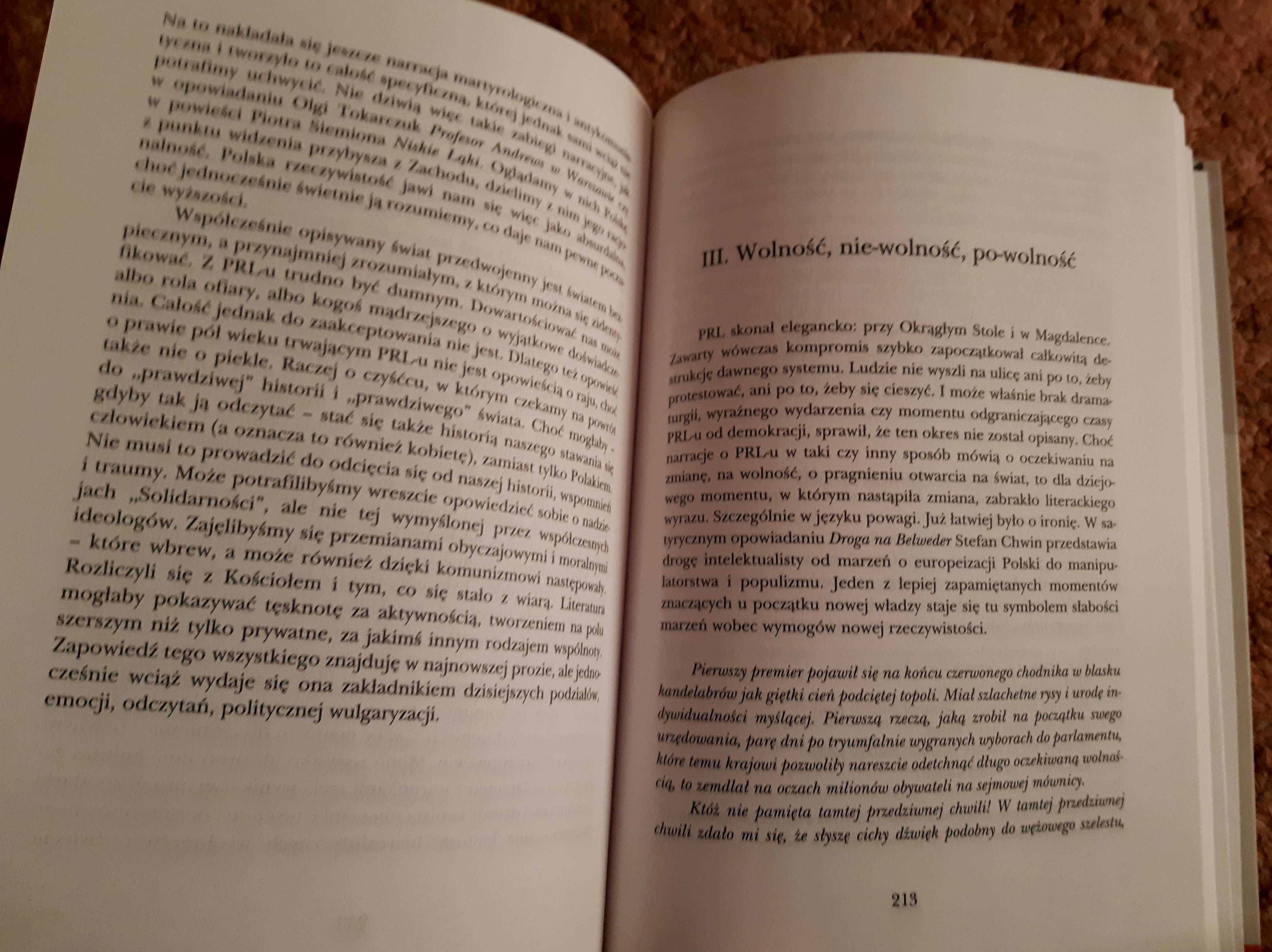 Kinga Dunin "Czytając Polskę"