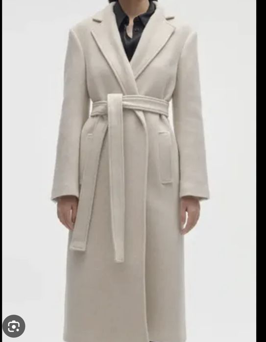 Пальто Zara шерстяне