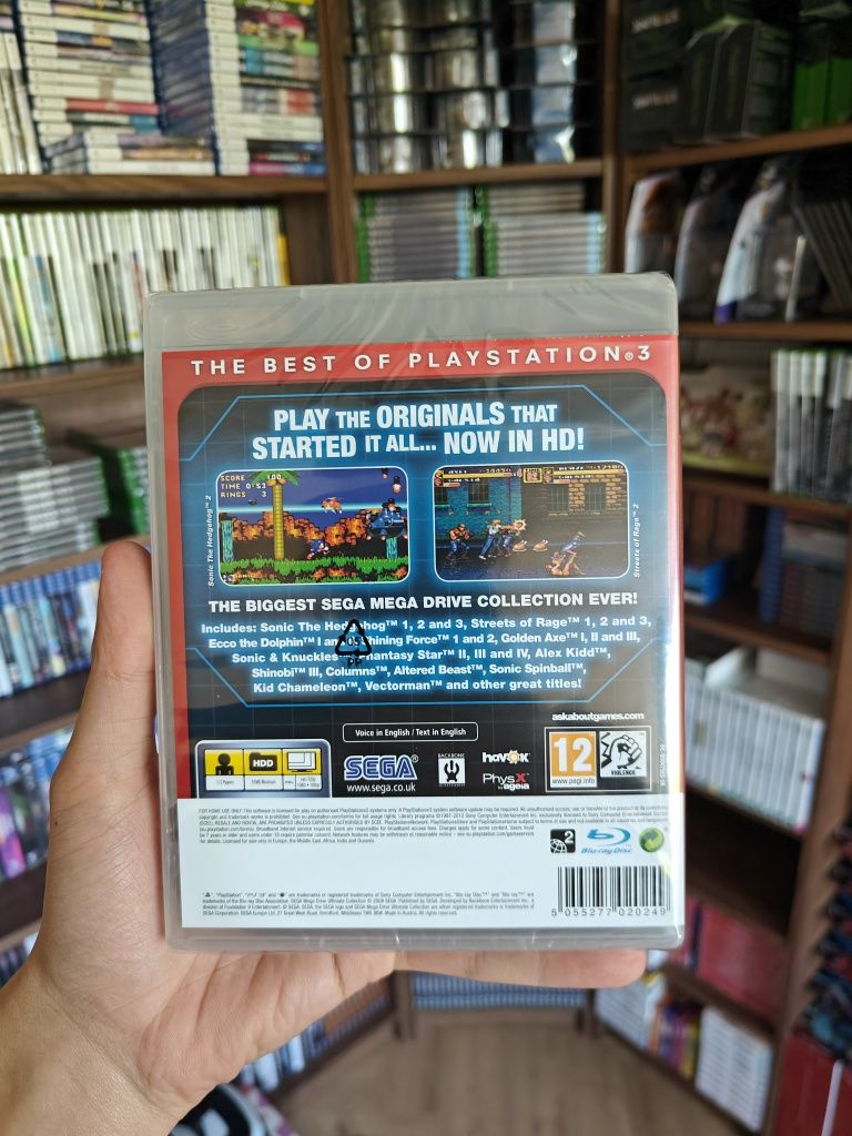 PS3 Sega Mega Drive Ultimate Collection Nowa