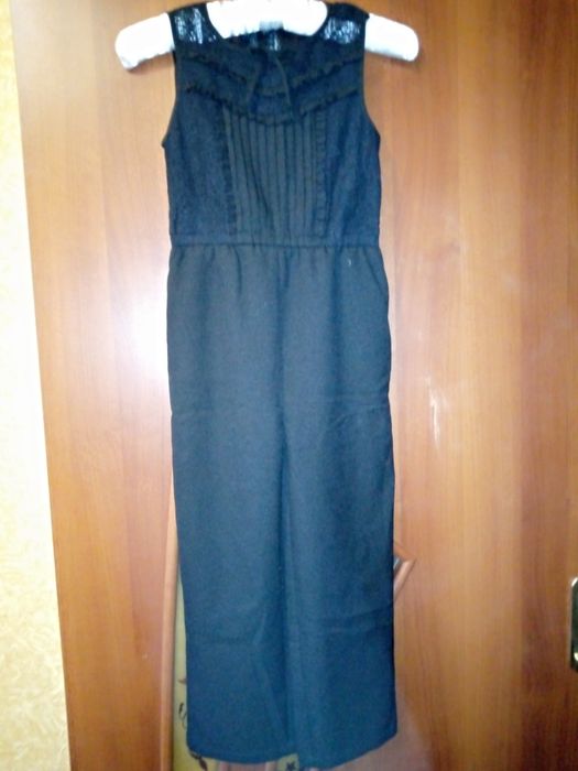 Брючный строгий комбез новый