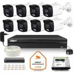 Zestaw monitoringu IP DAHUA 8 kamer IPC-HFW1439TL1-A-IL 4Mpx
