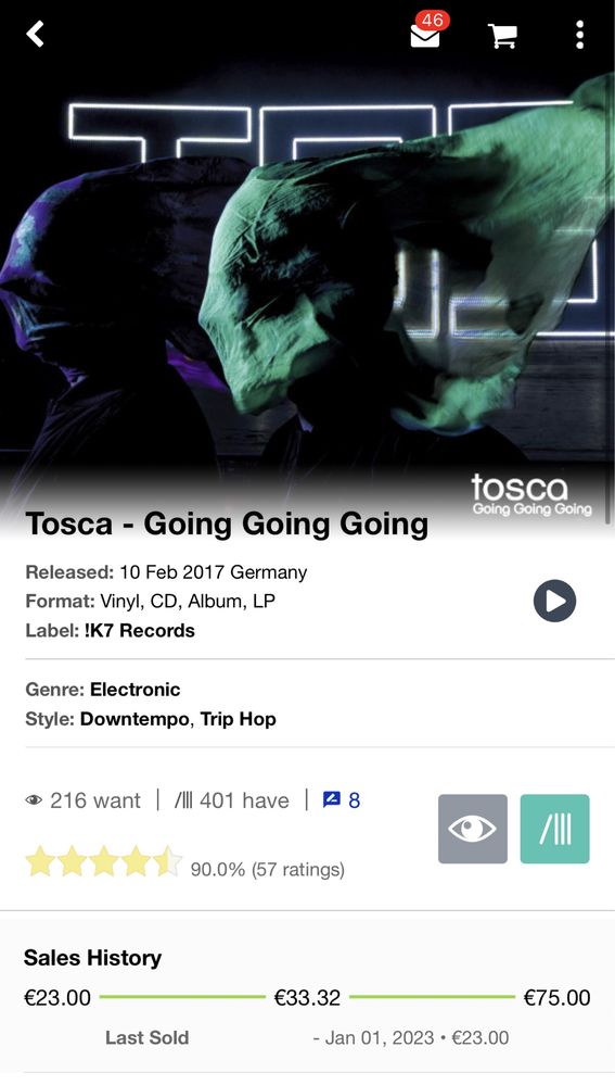Tosca - Going Going Going (2LP 180g Vinyl + CD)