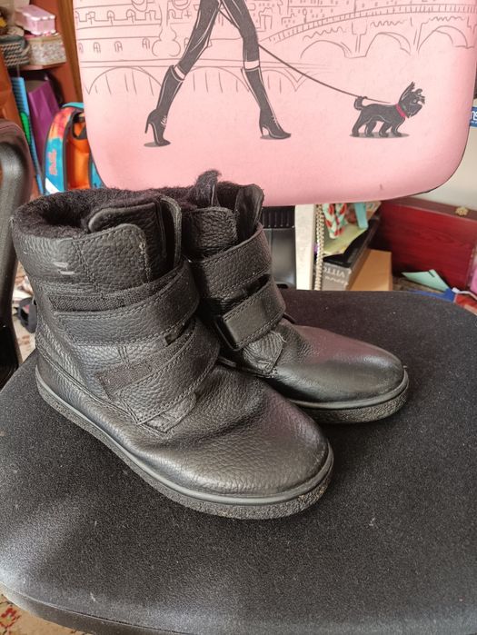 Черевики ботинки ессо зима Ecco сапоги