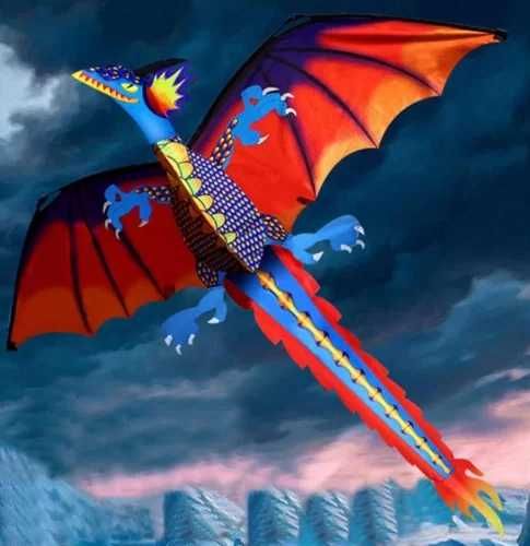 Повітряний змій Дракон. Dragon Kite. Кайт дракон.