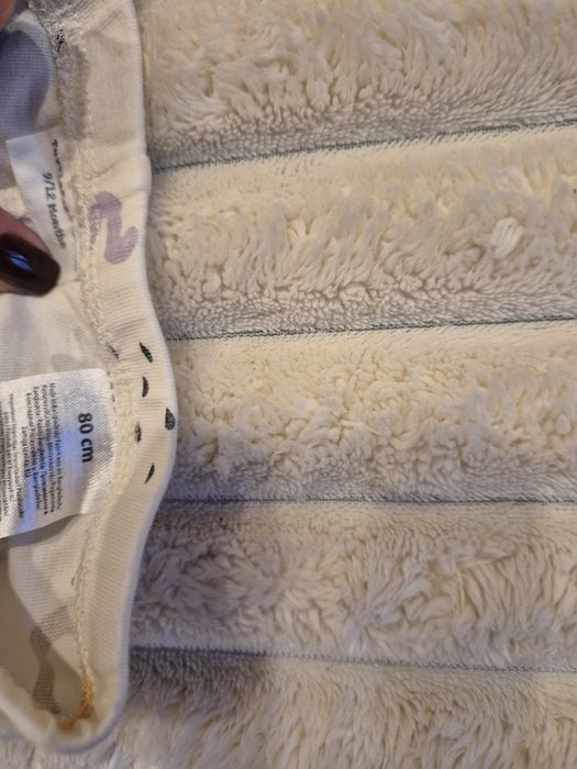 2 x spodnie niemowlęce rozmiar 80.