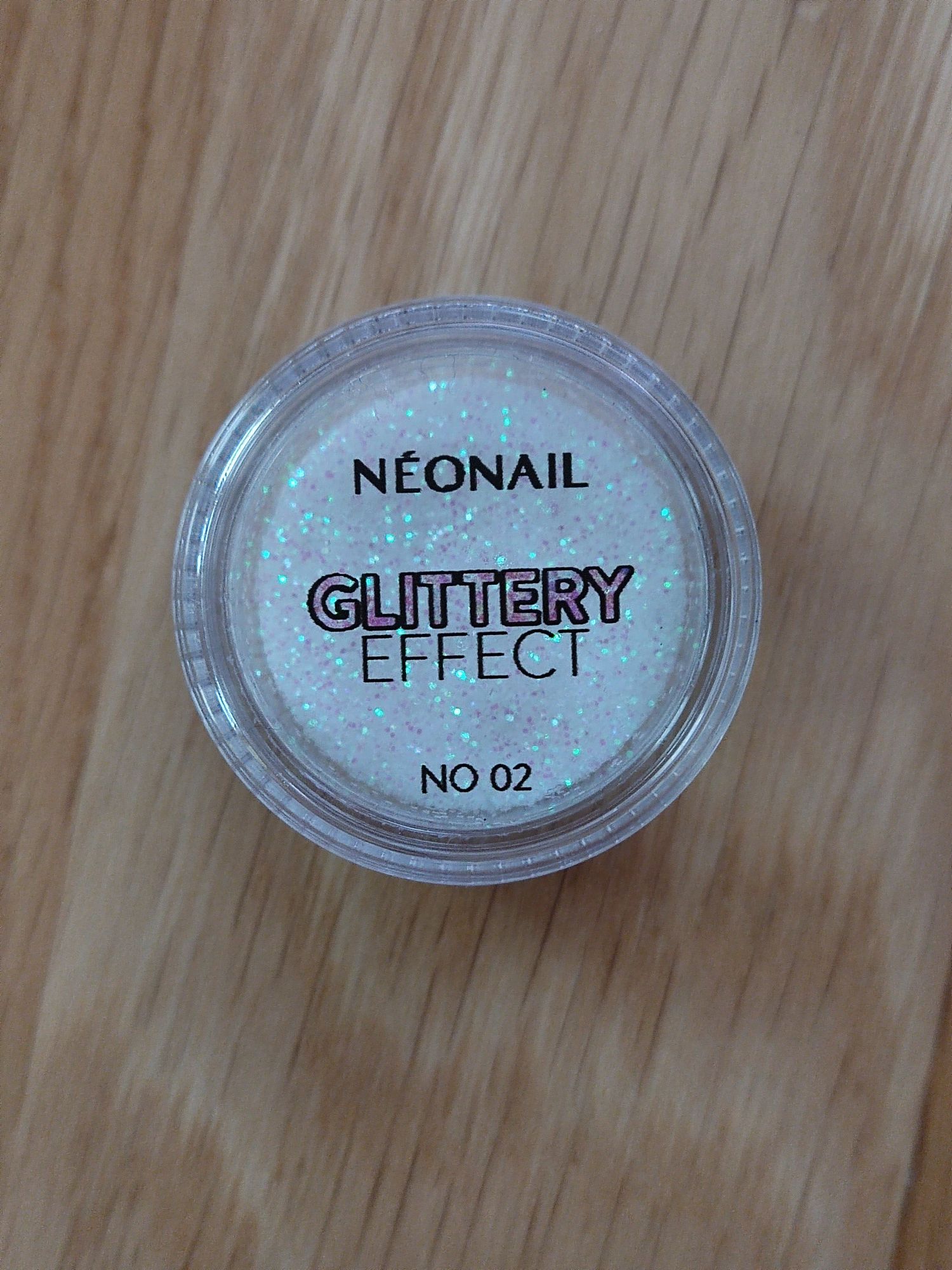 Nowy pyłek do paznokci neonail glittery effect 02 manicure ozdoby