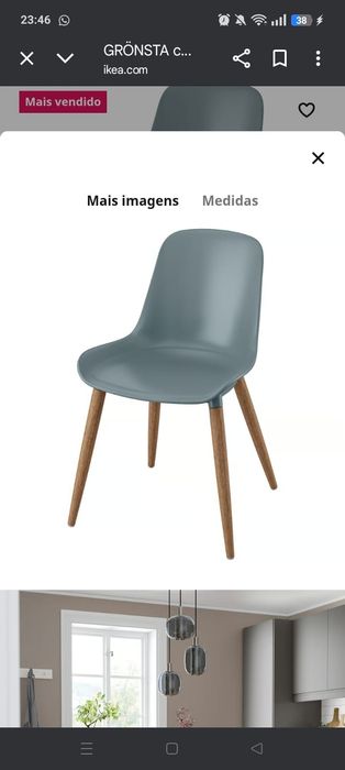 4 cadeiras Gronsta IKEA