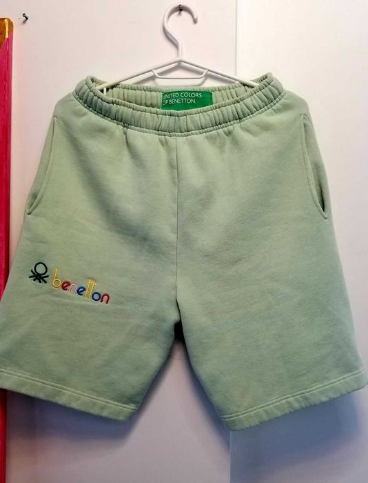 Benetton Solid Colour Unisex shorts