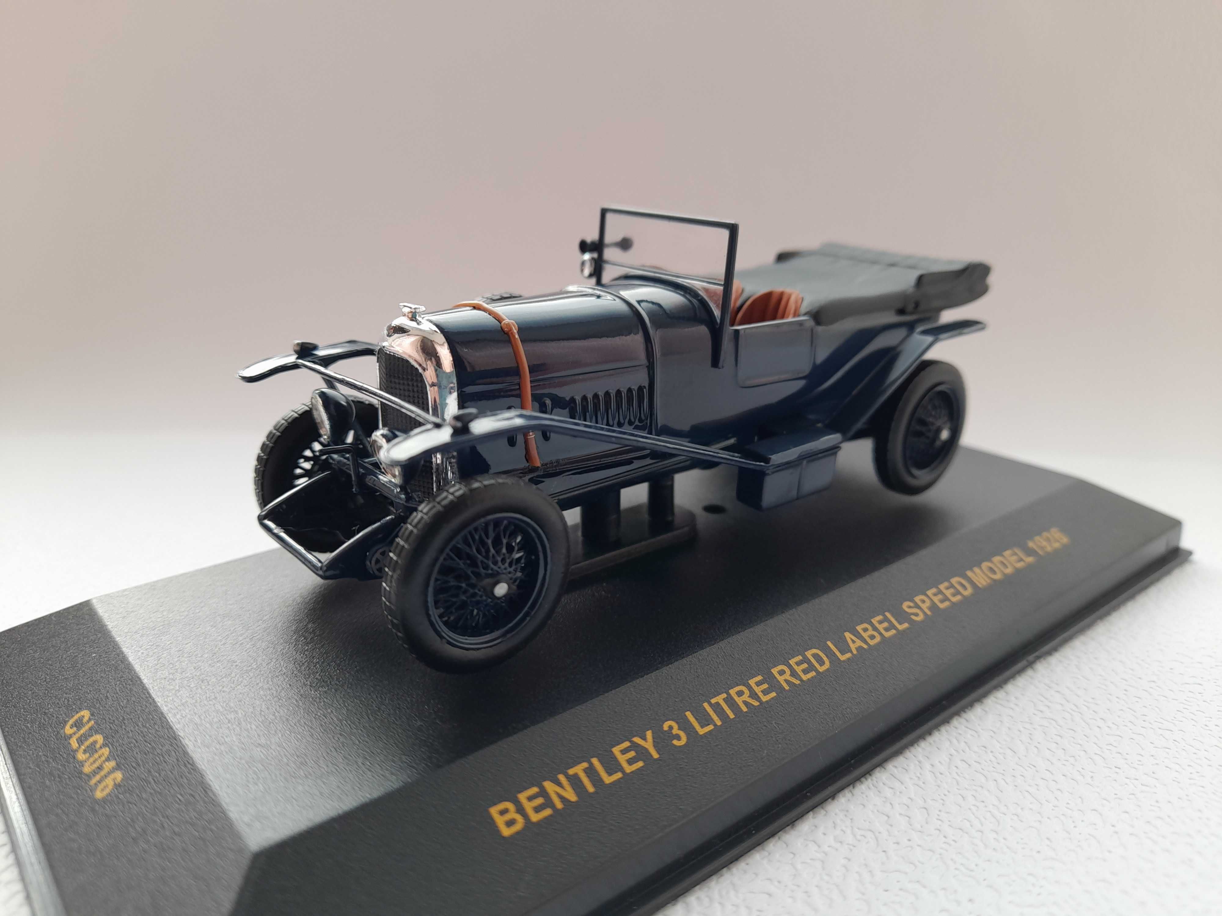 Коллекционная модель IXO Bentley 3L Red Label Speed Model 1926 г, 1/43