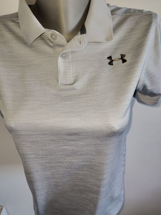 Markowa koszulka sportowa Under Armour r 36 S bluzka krótki rękaw