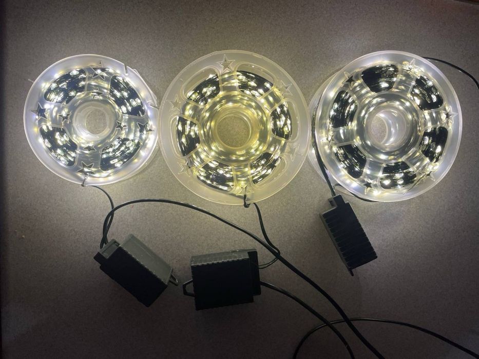 Гірлянда роса 50 м , 100 м , 30 м. Кінський хвіст, мішура