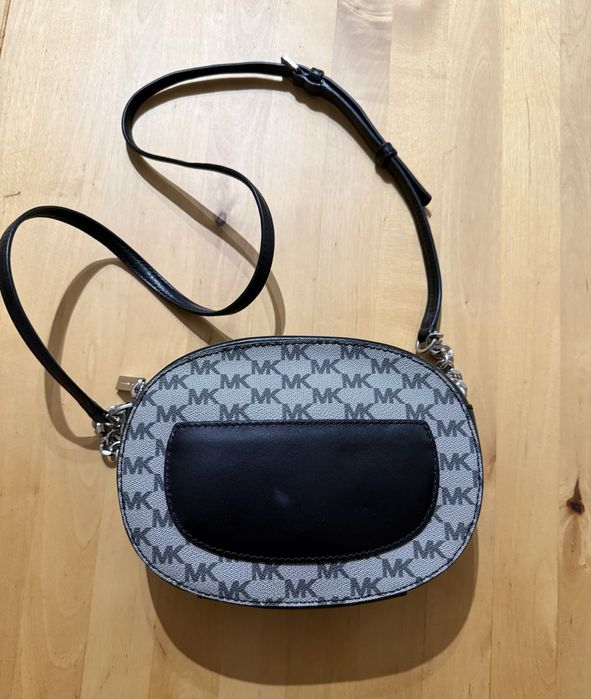 Mala Michael Kors MK Cinza e Preta