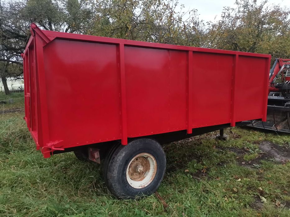 Przyczepa wywrotka 1 osiowa