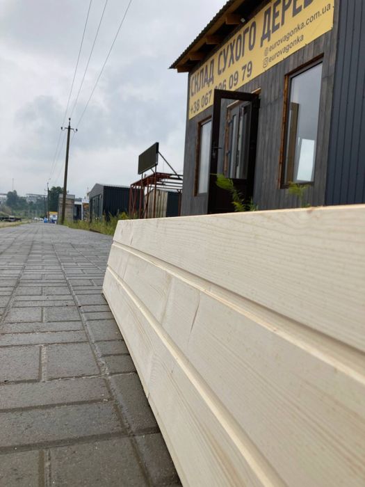 Імітація бруса 3-6 м (фальш брус)/Рейка/Вагонка/Дошка підлоги/Блокхаус