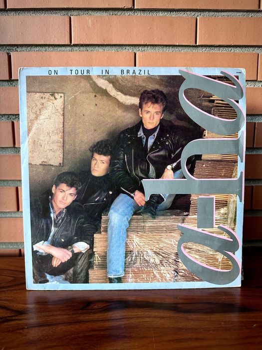 Disco vinil a-ha on tour in Brasil