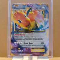 Carta Pokémon Dragonite EX 72/108 - Capa Protetora Incluída