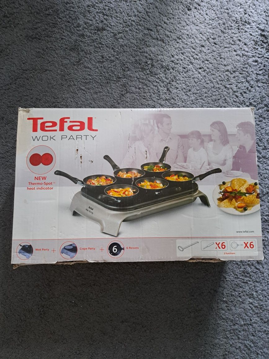 Tefal PY5828 Zestaw patelni Wok Party