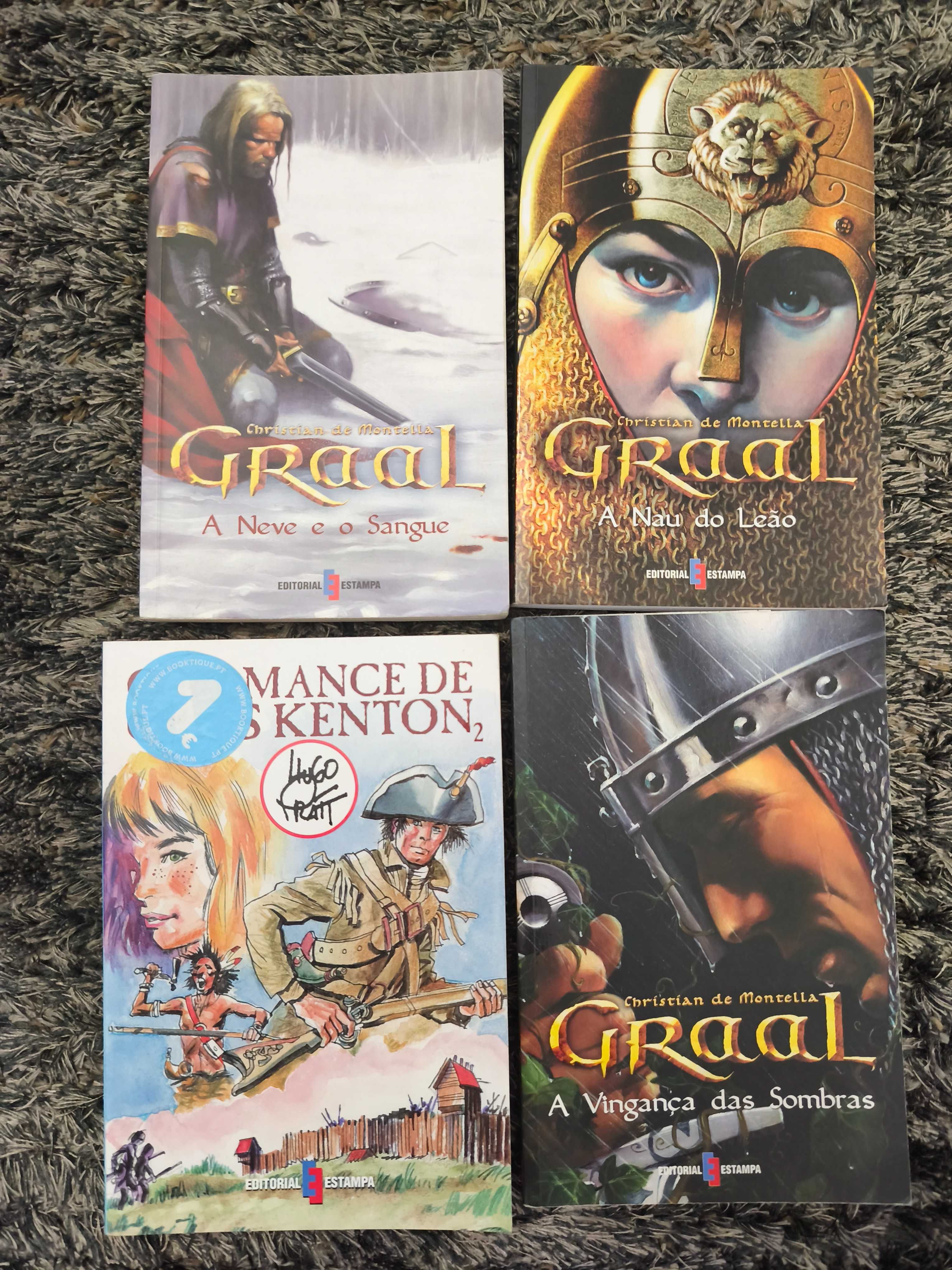 Lote de livros em excelente estado