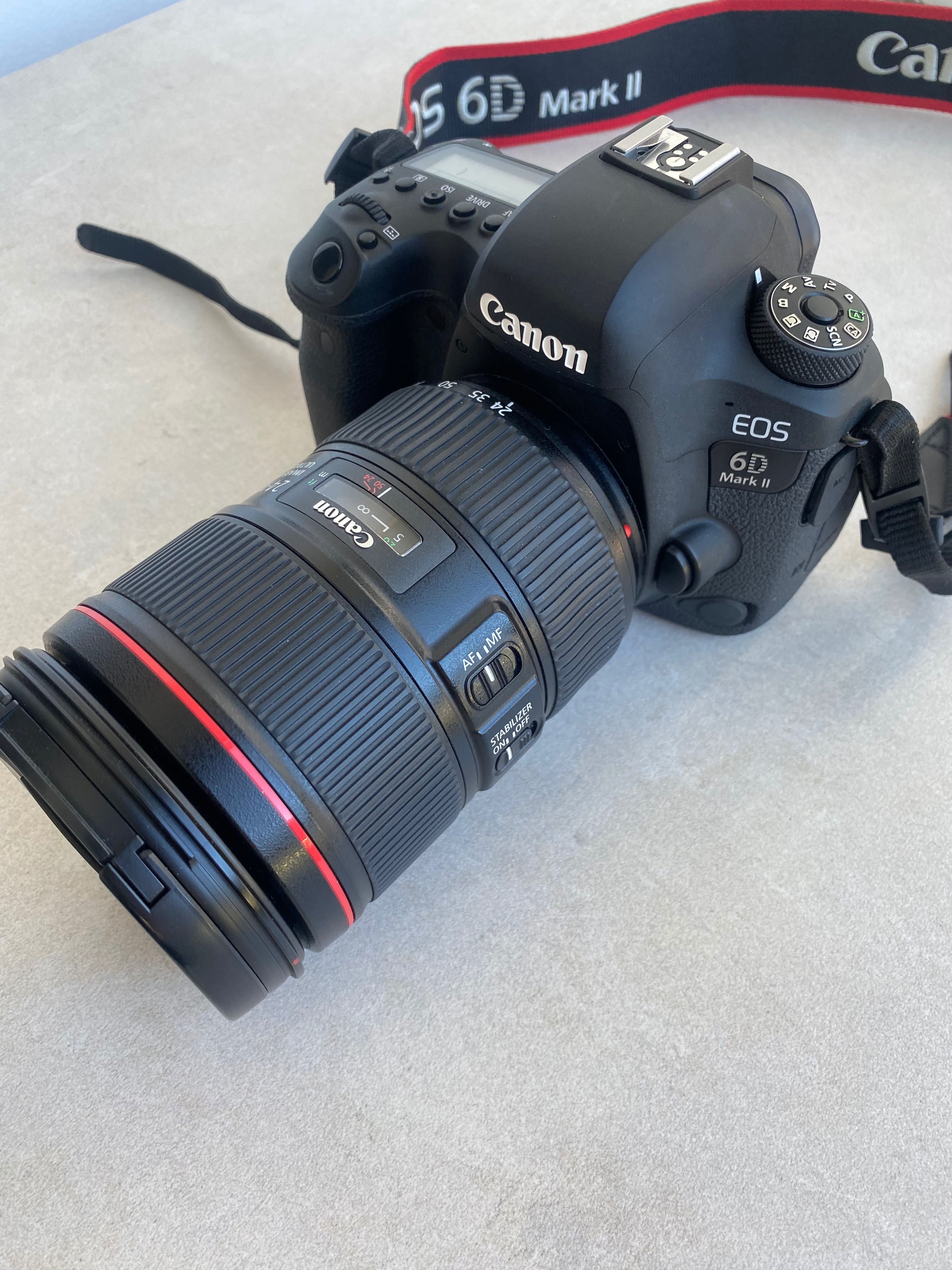 Canon 6d mark 2 обєктив 24-105 ii