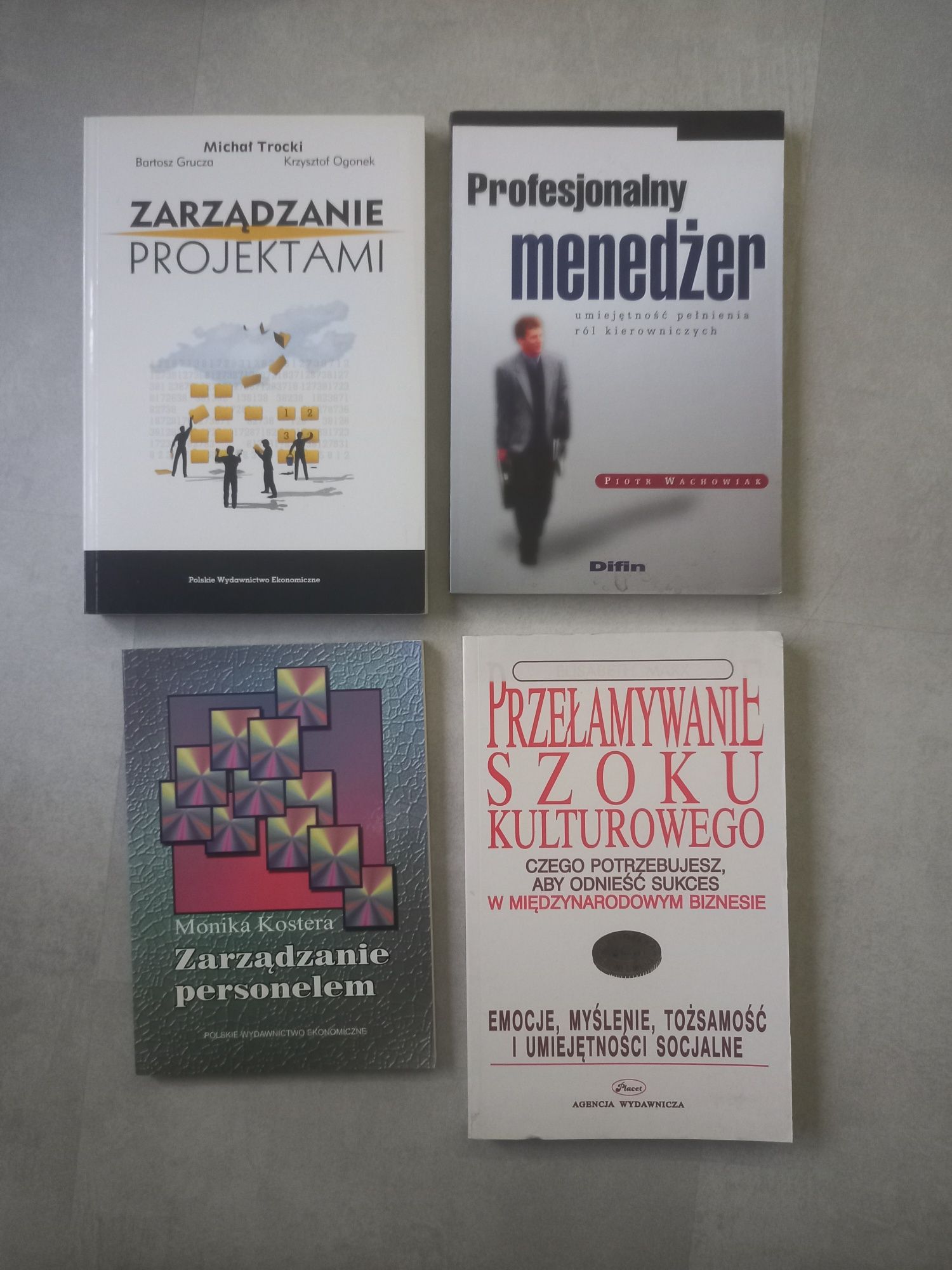 4 Książki Zarządzanie projektami personelem Profesjonalny menedżer itd