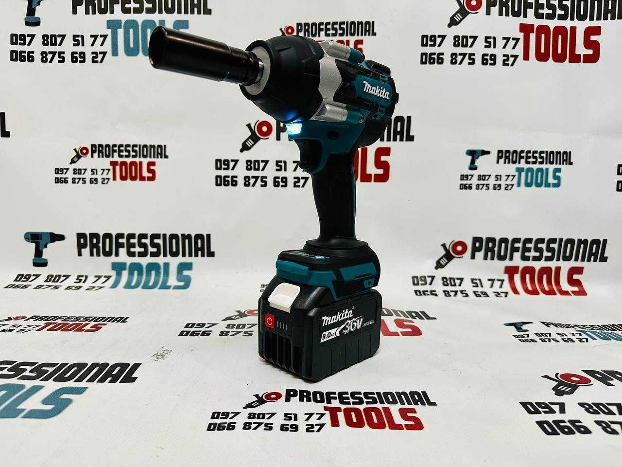 Акумуляторний Гайковерт Makita DTW800BL 36V 9A Винтоверт Безщітковий