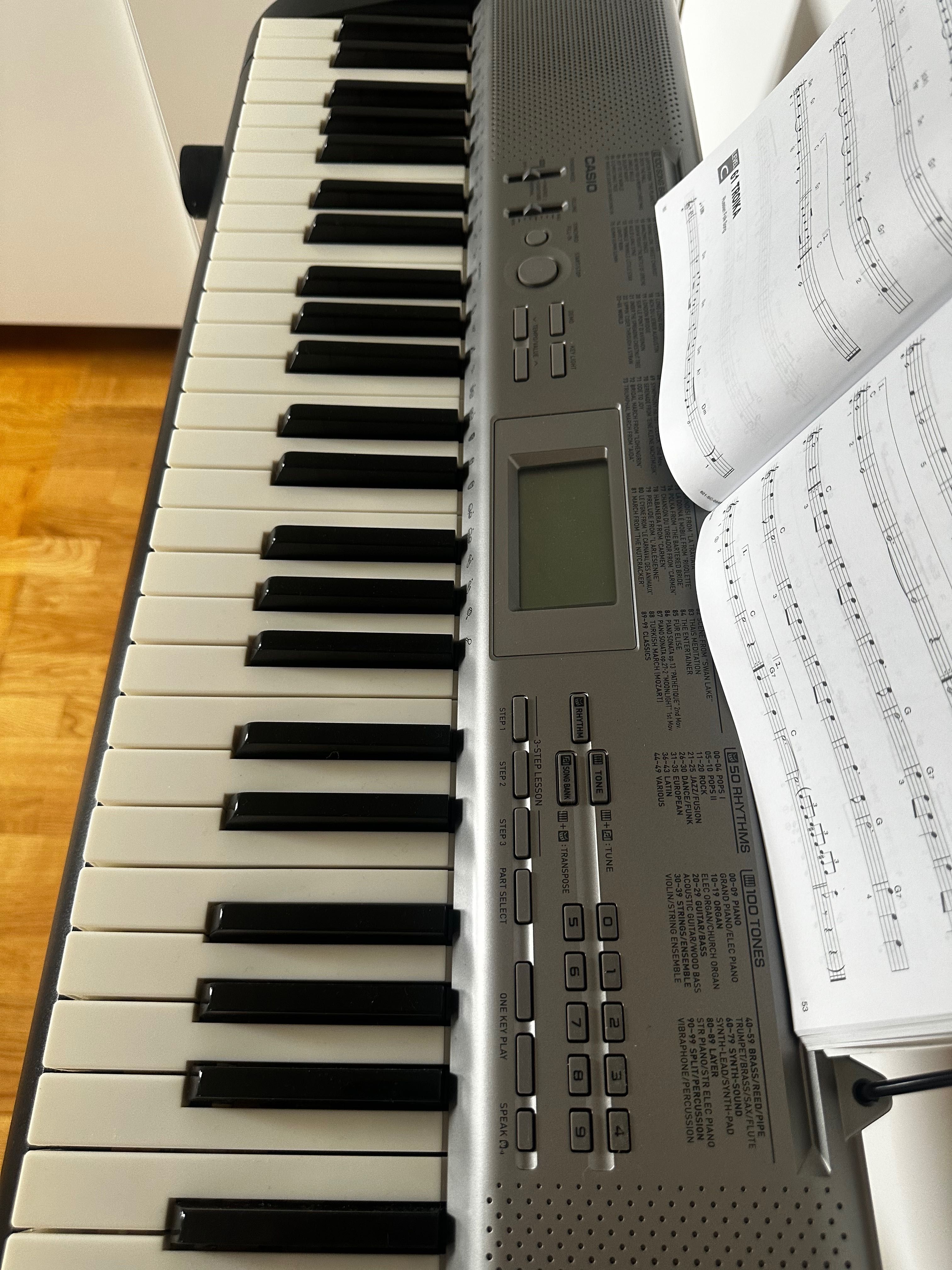Синтезатор Casio Key Lighting Keyboard LK-125
