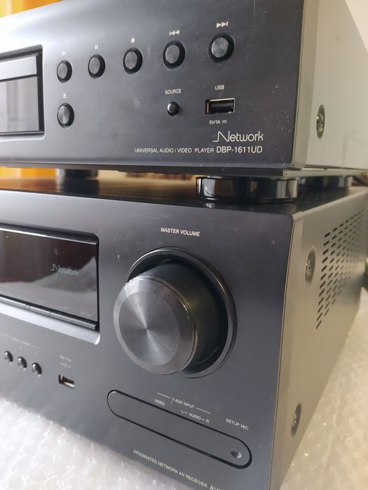 Kino domowe Denon+5 głośników Wharfedale Wharfedale, idealny stan jak