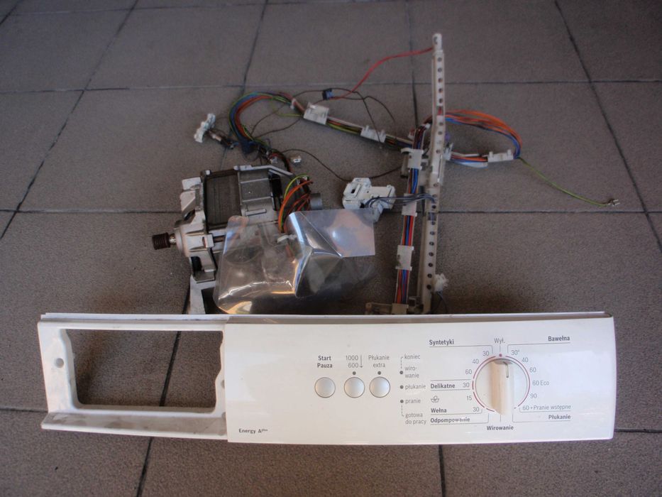 sprzedam panel sterowania do pralki bosch clasik wraz z silnikiem