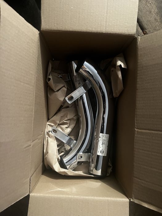 Захині труби передного бампера Nissan X-Trail T30 (комплект-2 шт)