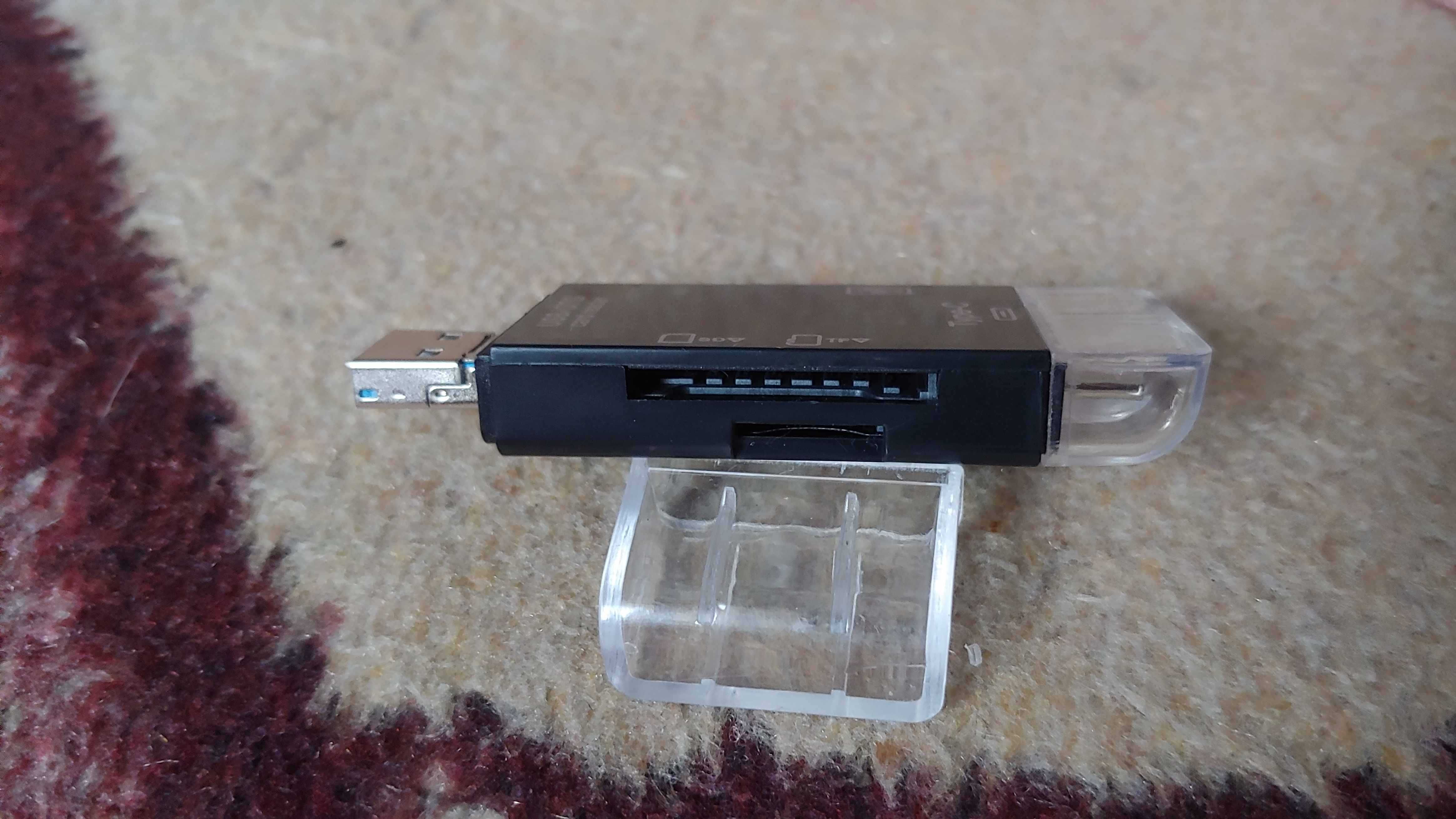 Картридер Sd Tf type-c micro usb Usb 3.0  Мульти OTG новый