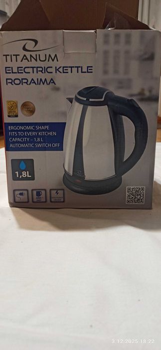 Sprzedam czajnik elektryczny 1,8 L