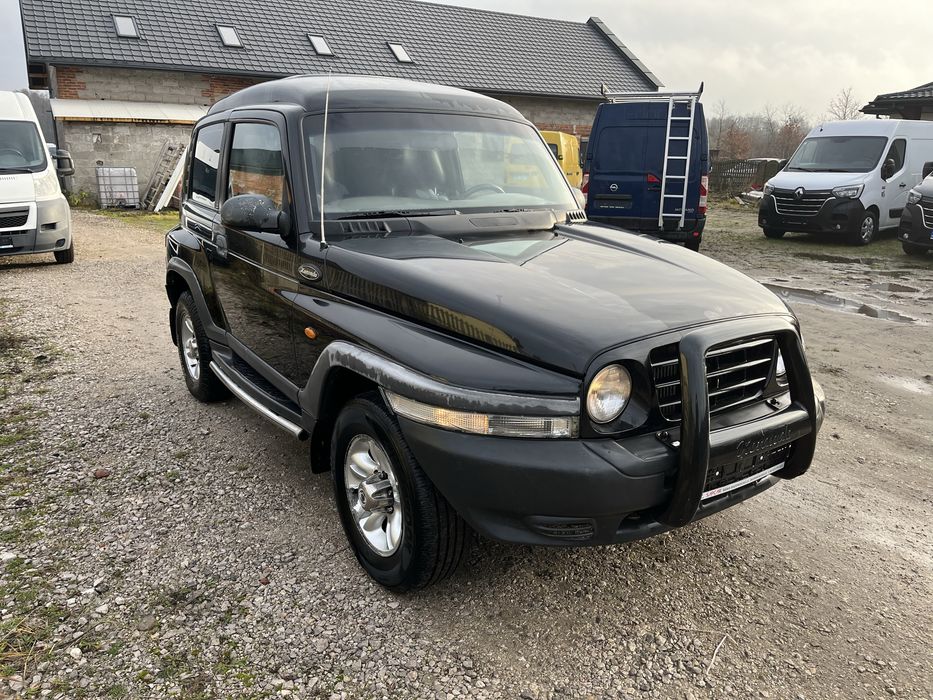sang yong korando 2,9 tdi silnik mercedesa klima 4X4 tania terenowka