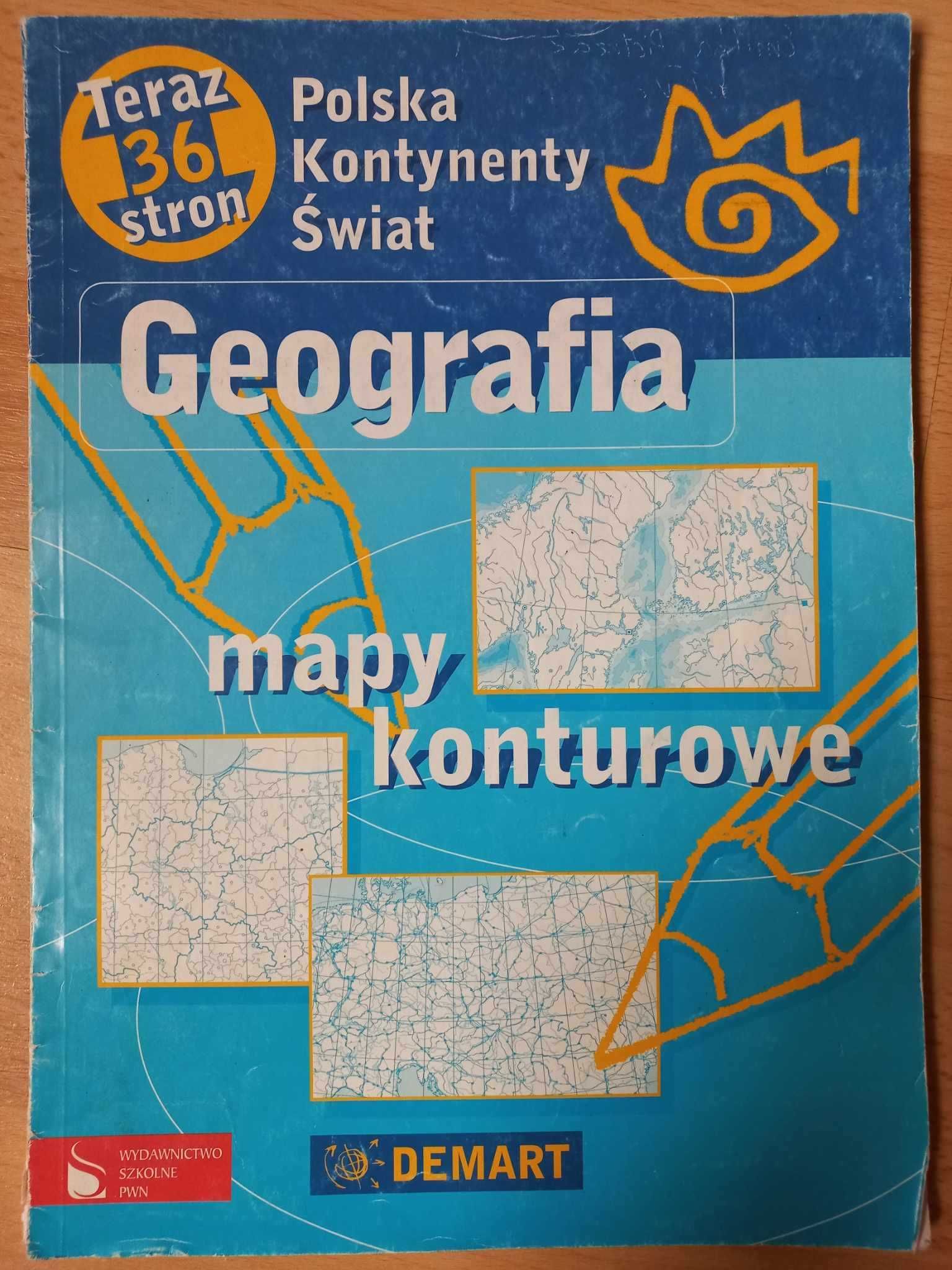 Mapy konturowe Geografia