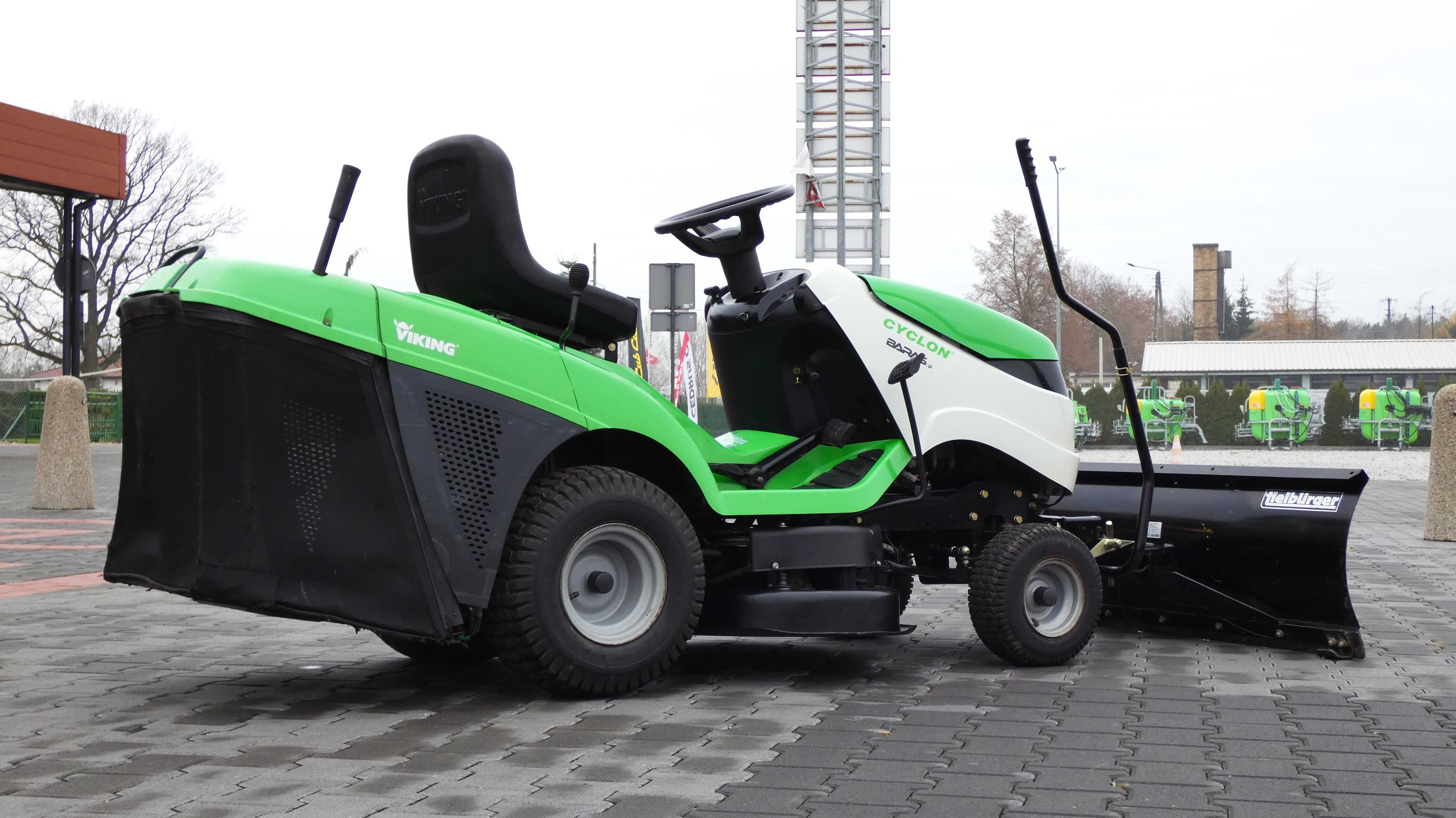 Traktor kosiarka Viking Cyclon MT585 B&S  Pług (301101.4) Baras