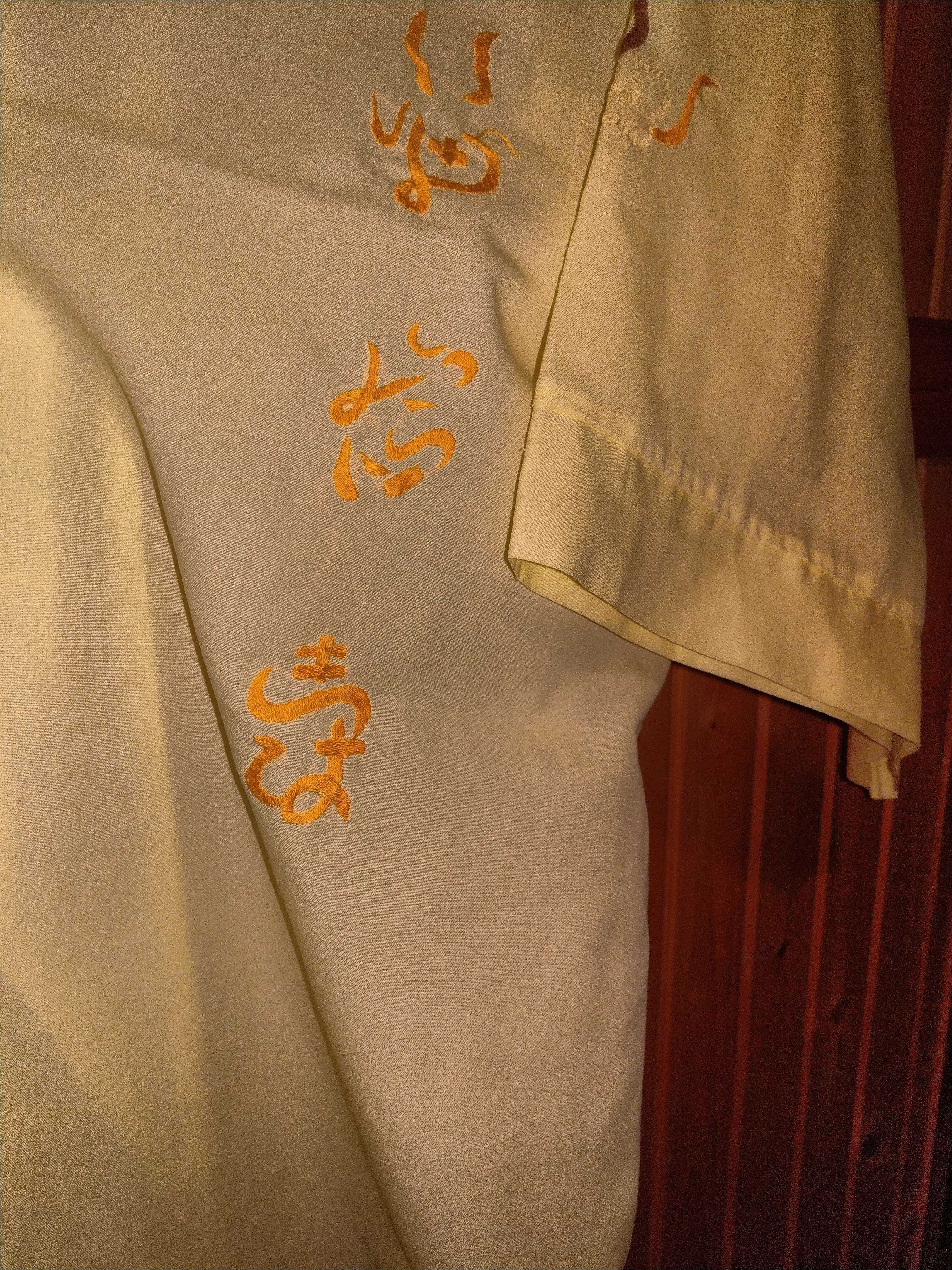 Żółte kimono narzuta sukienka nowy M L XL XXL XXXL ma 50 lat wysyłka