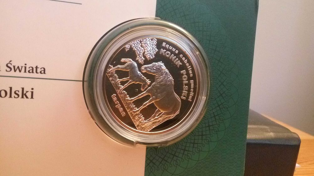 KONIK - Moneta srebrna 20 zł, Polska, Konik polski 2014, Ag 925