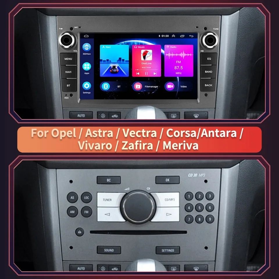 Radio nawigacja Opel Astra Zafira Corsa Combo Vectra Vivaro Antara