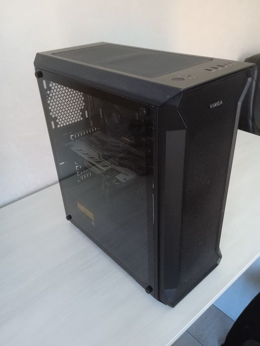 Мощный игровой компьютер на базе процессора AMD risen 5 - 3600.