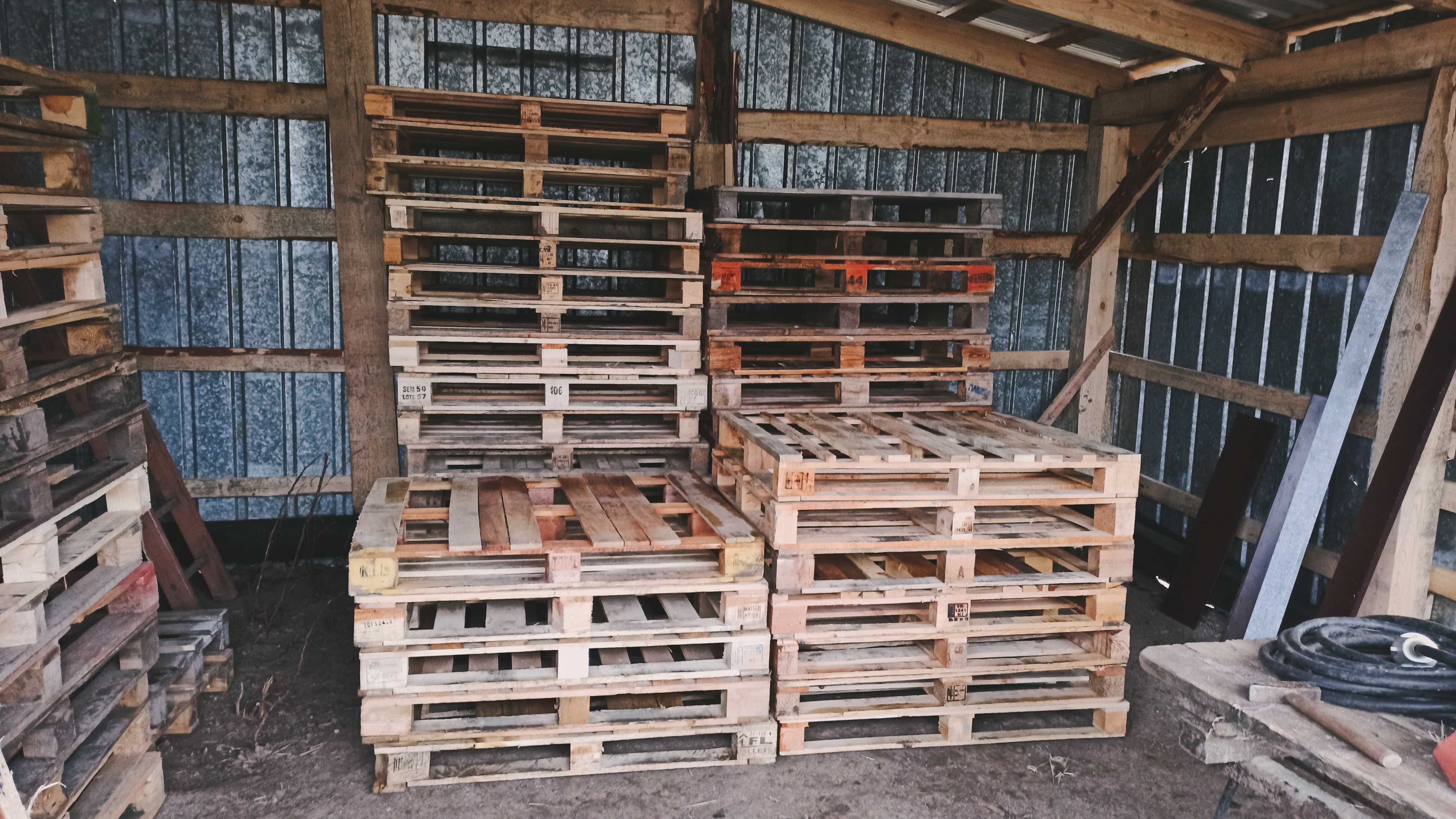 Palety meble ogrodowe 200 sztuk zwykłe euro 120x100 oraz 80x120