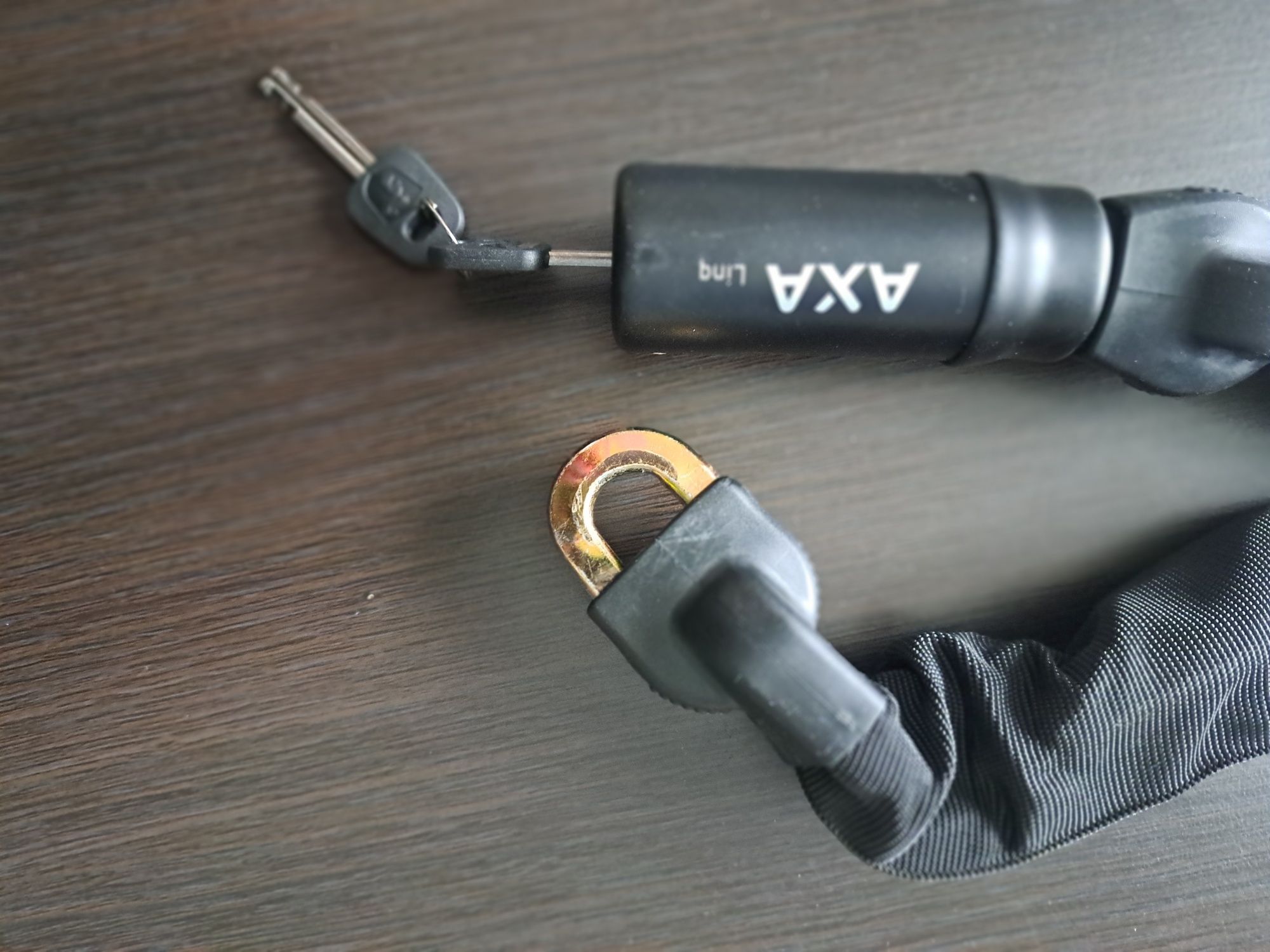 Łańcuch zapięcie AXA LINQ 100 cm 9,5 mm
