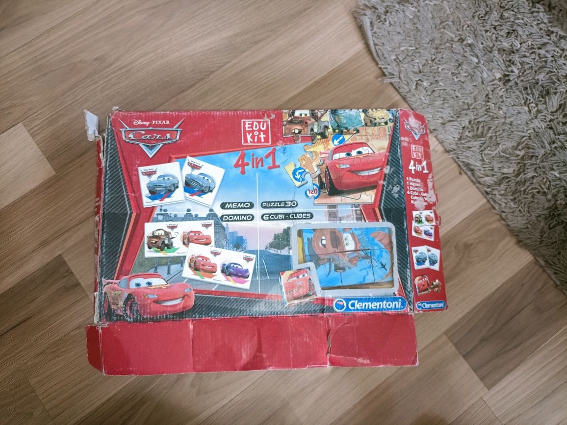 Puzzle  układanka Cars 4 im 1