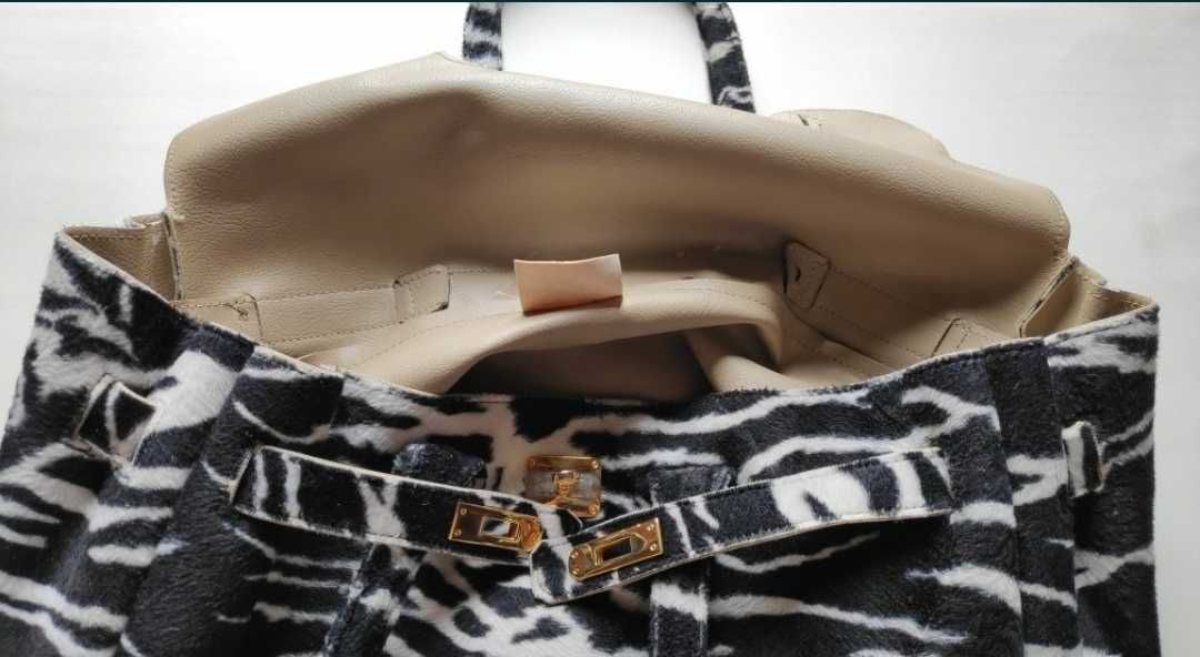 Женская стильная сумка леопард