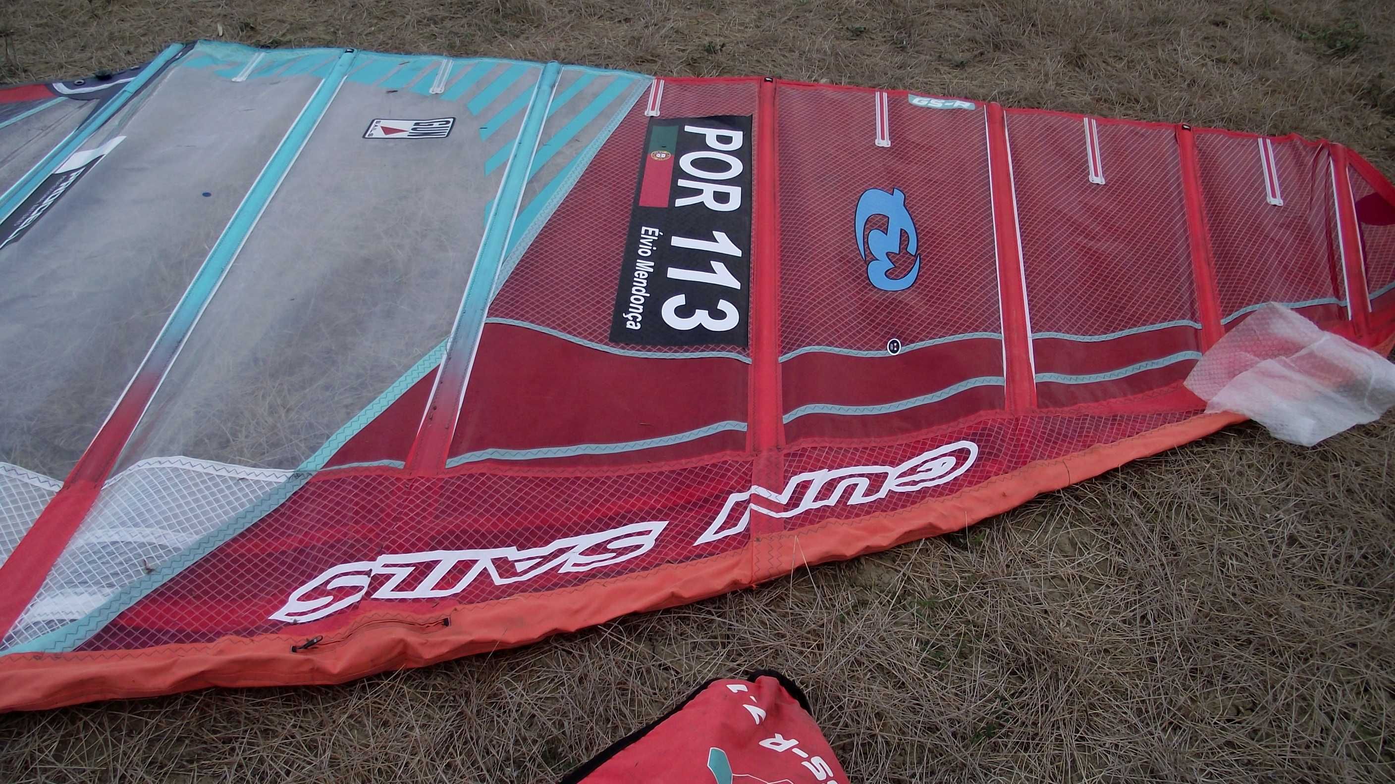 Velas de WINDSURF Gun Sails  6.3m²,  7.1m² SLALOM 4camb