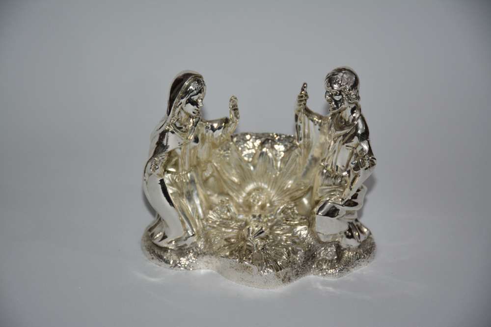 Presépio em Prata Bilaminada