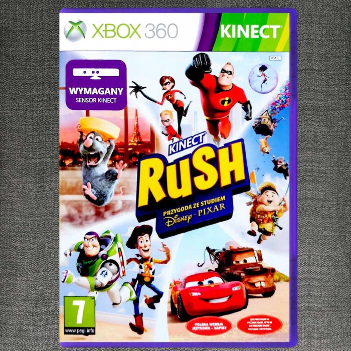 Kinect Rush PL Xbox 360 Polskie Napisy Pudełkowa