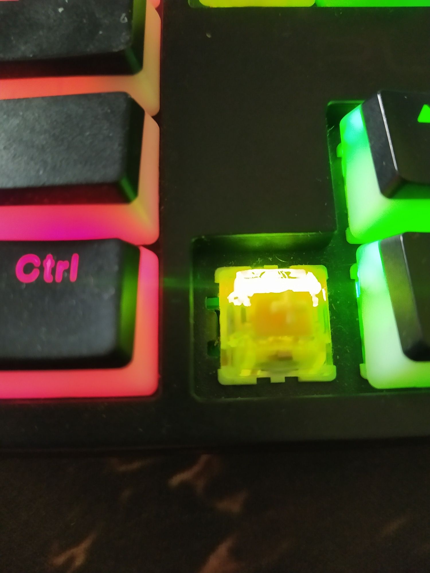 Klawiatura mechaniczna tkl krux stać pro RGB puooing
