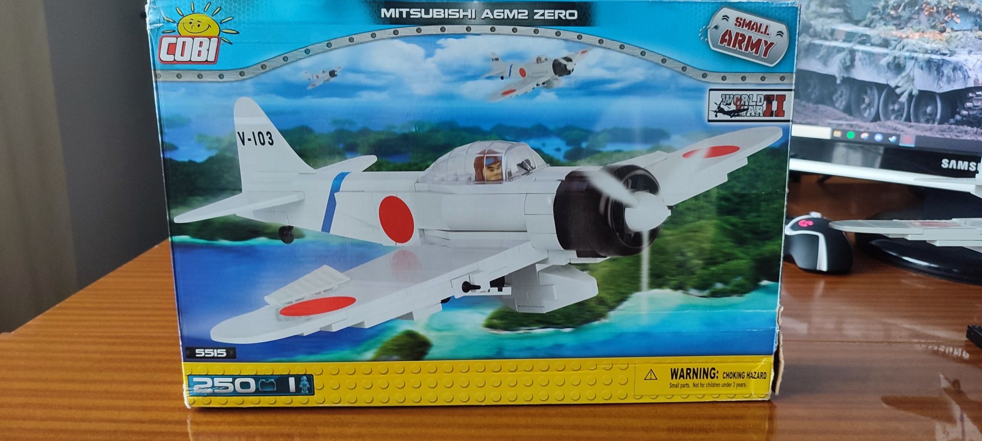 COBI 5515 Mitsubishi A6M2 ZERO Kompletny