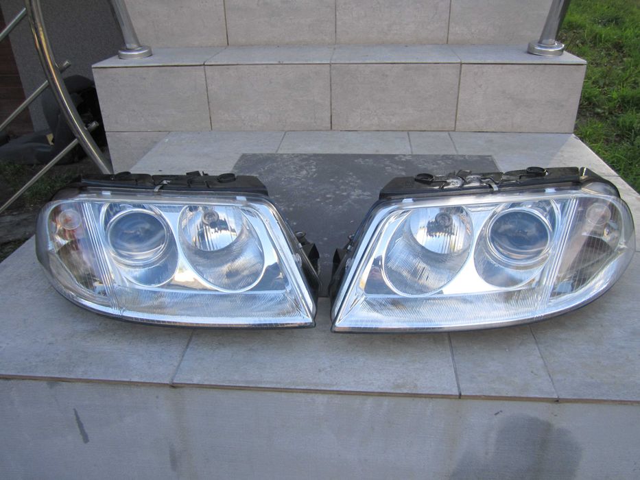 Lampy przód przednie Vw Passat b5 lift prawa lewa IDEAŁ BDB