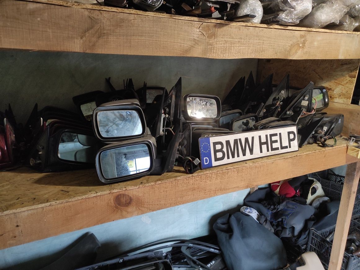 Зеркало BMW Е32 Е34 Е36 Е38 Е39 Е46 Е70 Ф10 Ф25 Ф30 Ф48 Разборка BMW