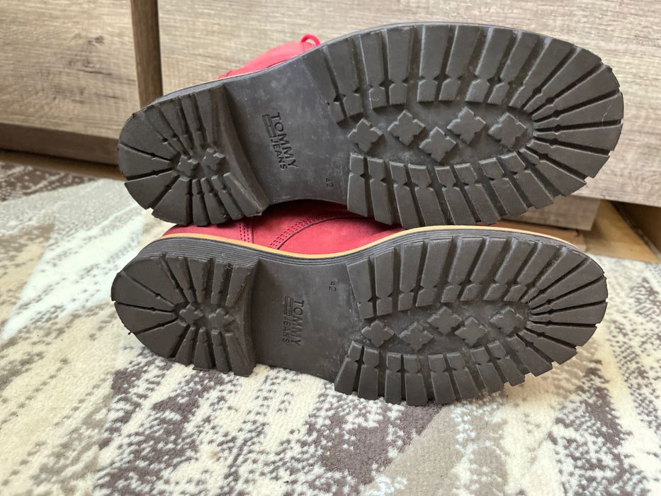 Tommy Hilfiger trzewiki męskie Nubuk rozmiar 42